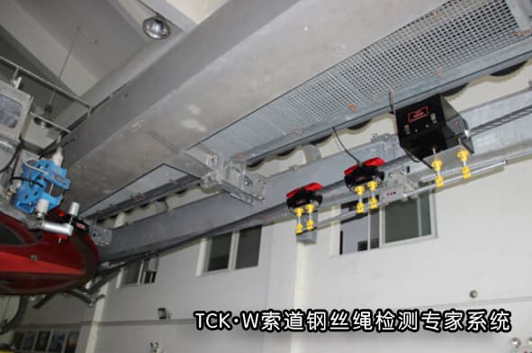 TCK Cableway Wire Rope Online Inspection Expert System